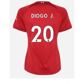 Damen Fußballbekleidung Liverpool Diogo Jota #20 Heimtrikot 2022-23 Kurzarm